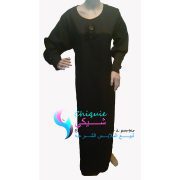 abaya noeud noir
