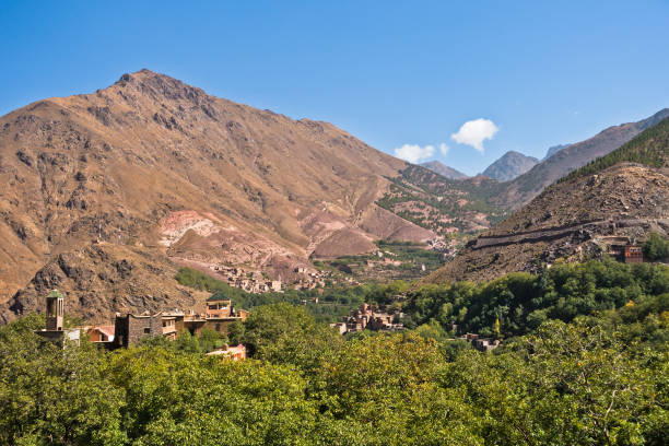 Imlil, village Marocain