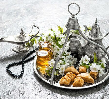 thé à la menthe, spécialité Marocaine