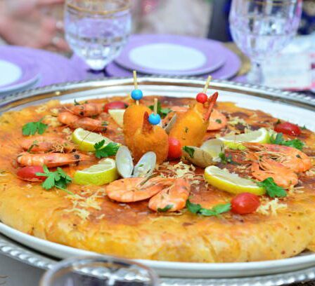 Pastilla fruit de mer poisson Maroc