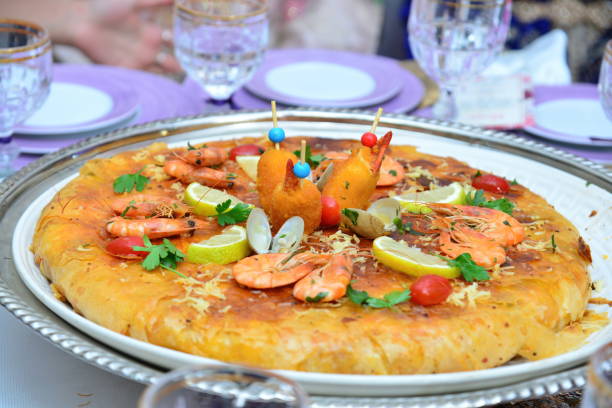 Pastilla fruit de mer poisson Maroc