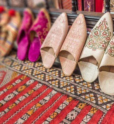 la babouche, chaussure traditionnelle marocaine