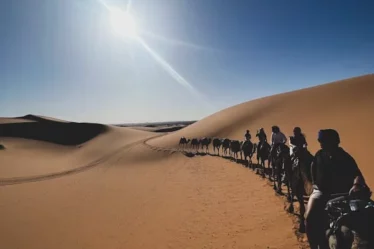 caravane commerce Maroc