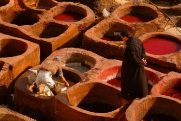 cuir marocain artisanat