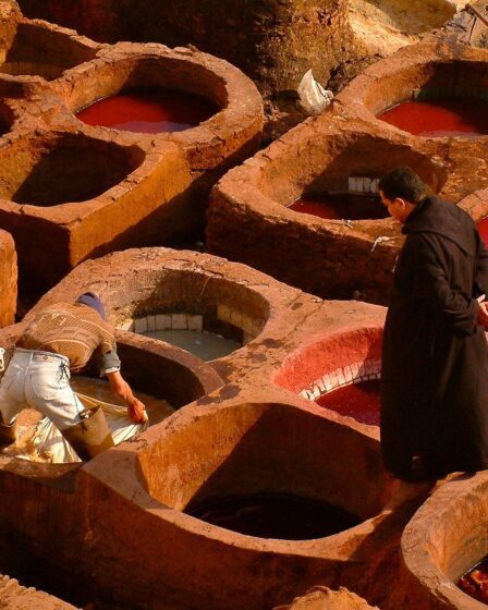 cuir marocain artisanat